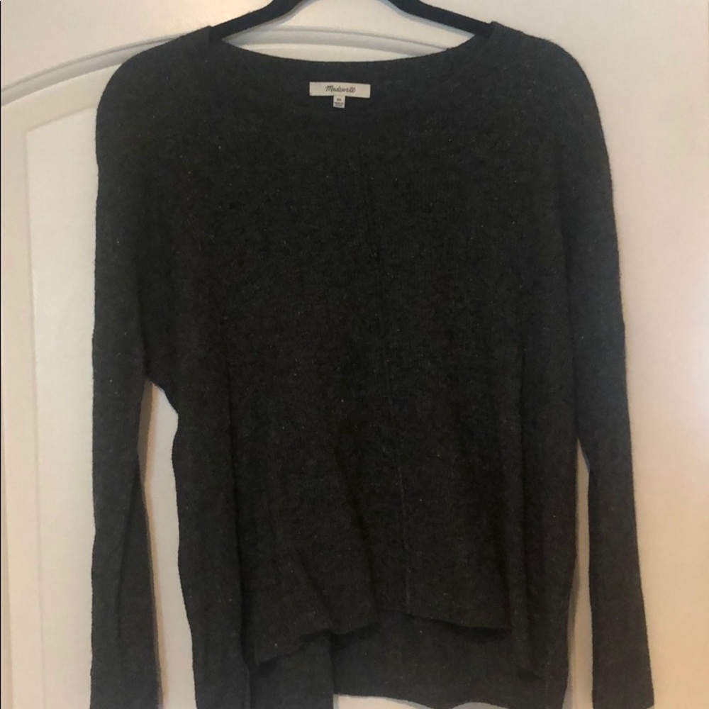 grey madewell sweater